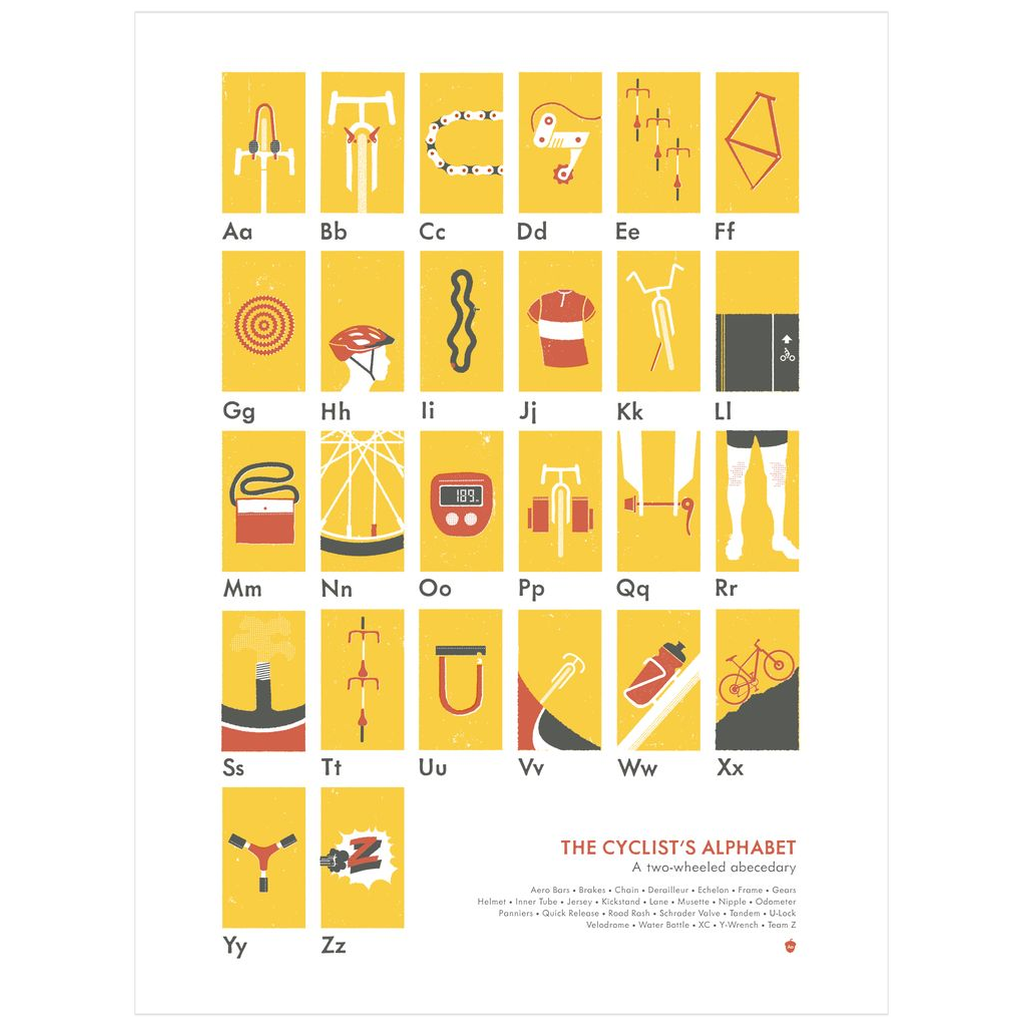 The Cyclist's Alphabet