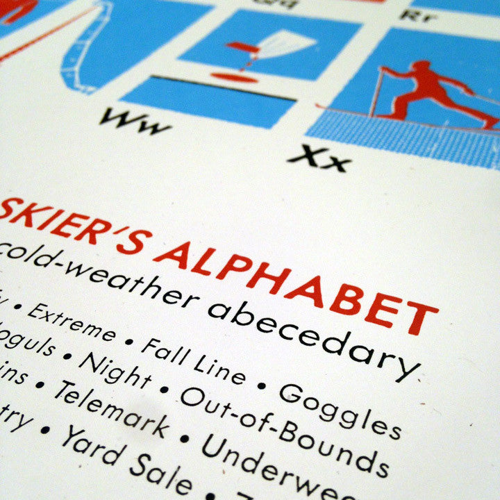 The Skier's Alphabet